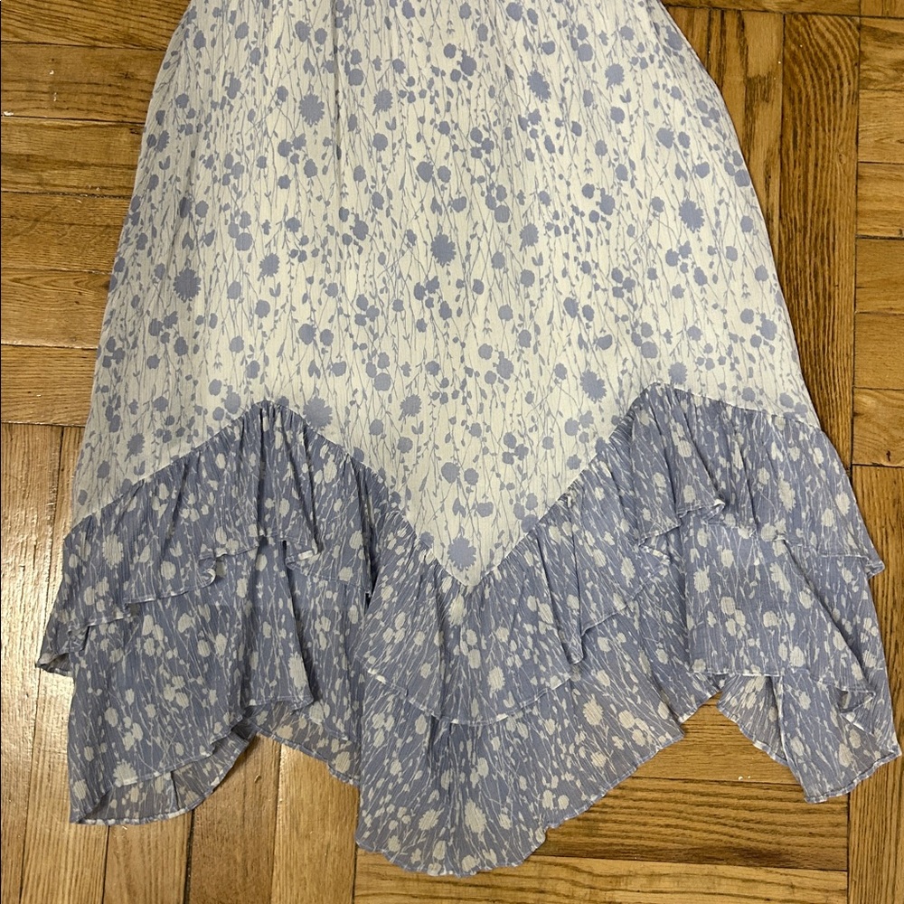 Club Monaco Printed Ruffle Dress - Picture 6 of 8